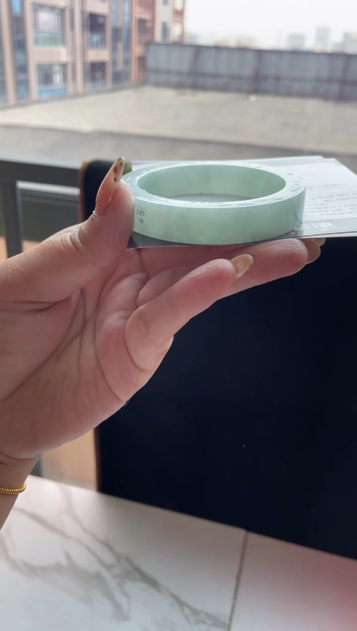 【闪购商品】定制翡翠手镯未镶嵌SZAYJ45DZS