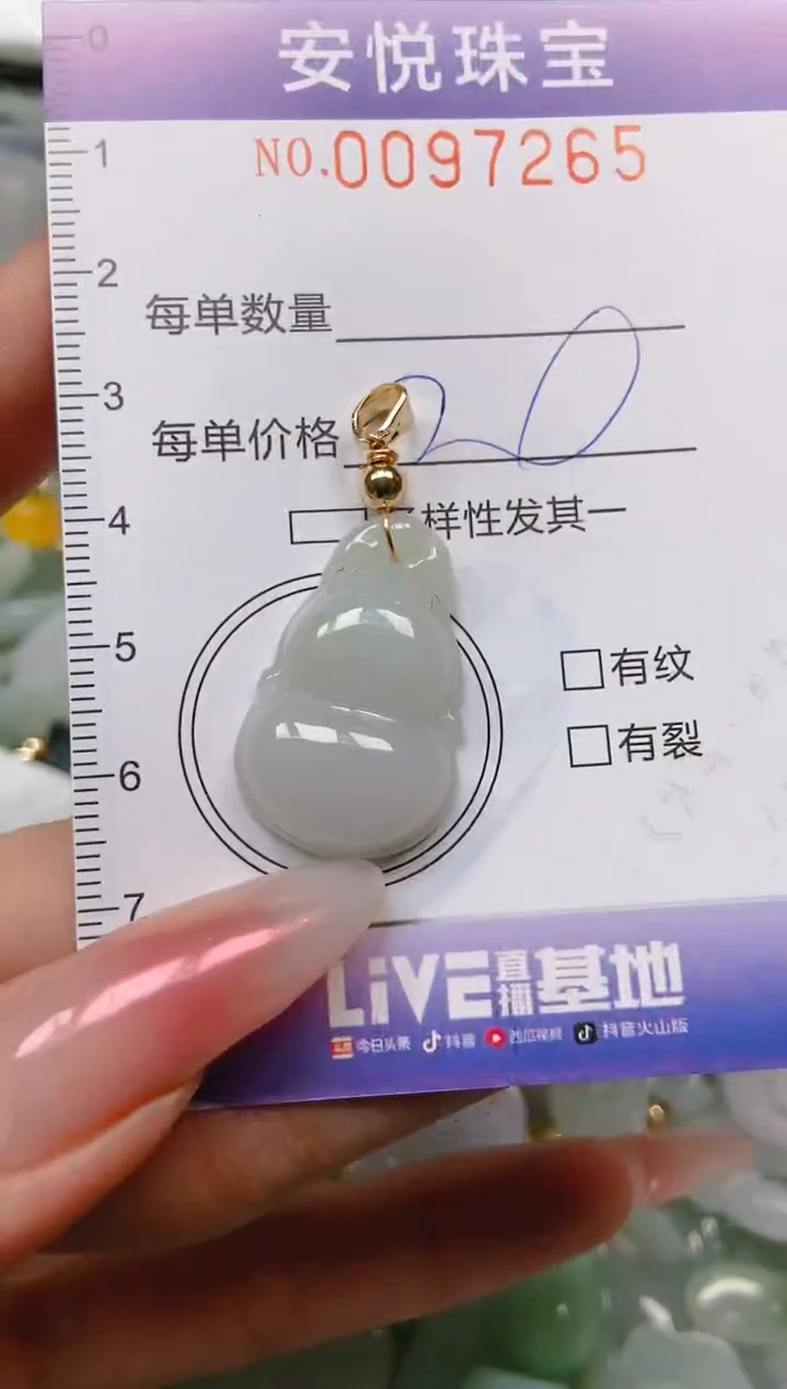 【闪购商品】翡翠颈饰未镶嵌闪购0097265