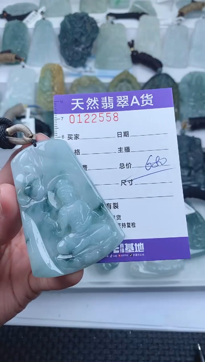 【闪购商品】翡翠颈饰未镶嵌        558