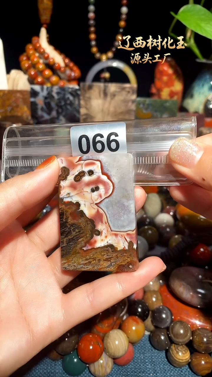 未镶嵌-硅化玉天然北票硅化玉吊坠