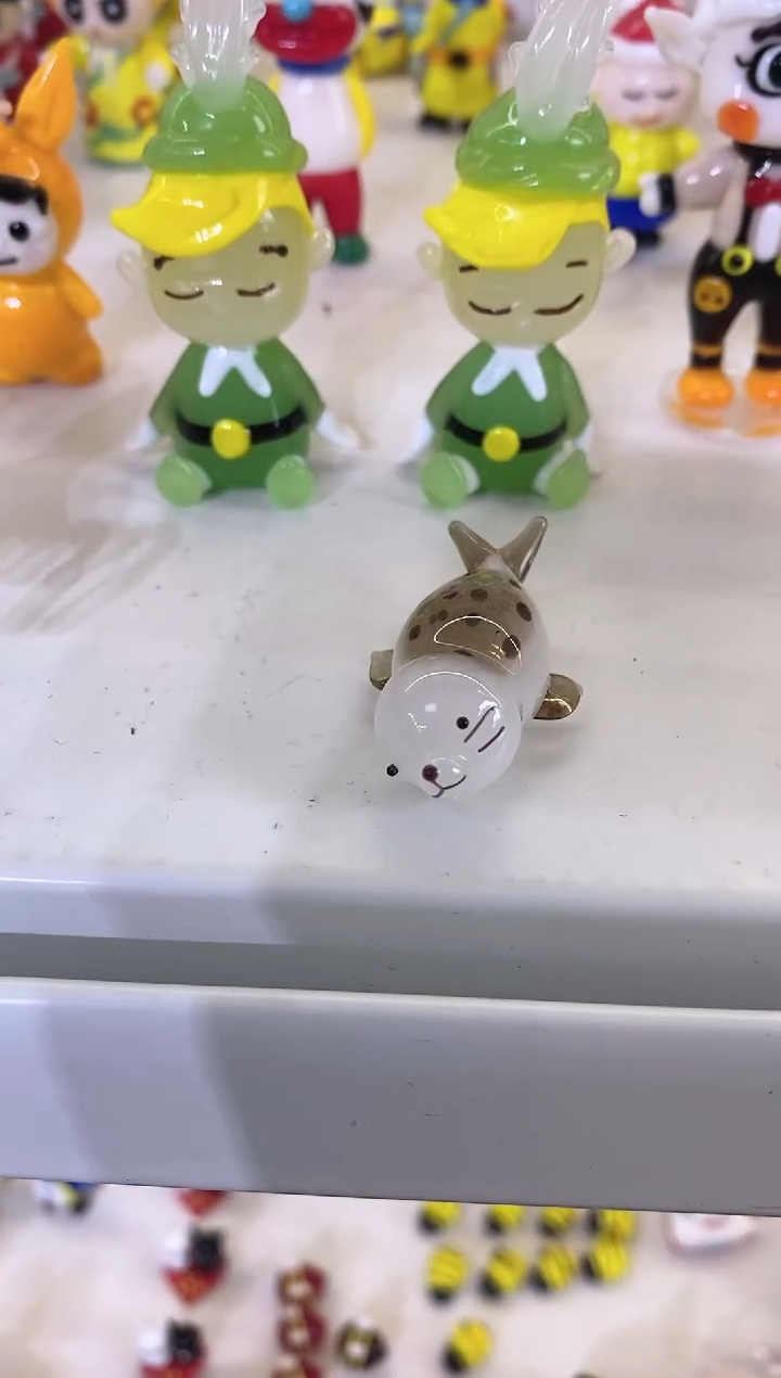 琉璃手工艺品海豹