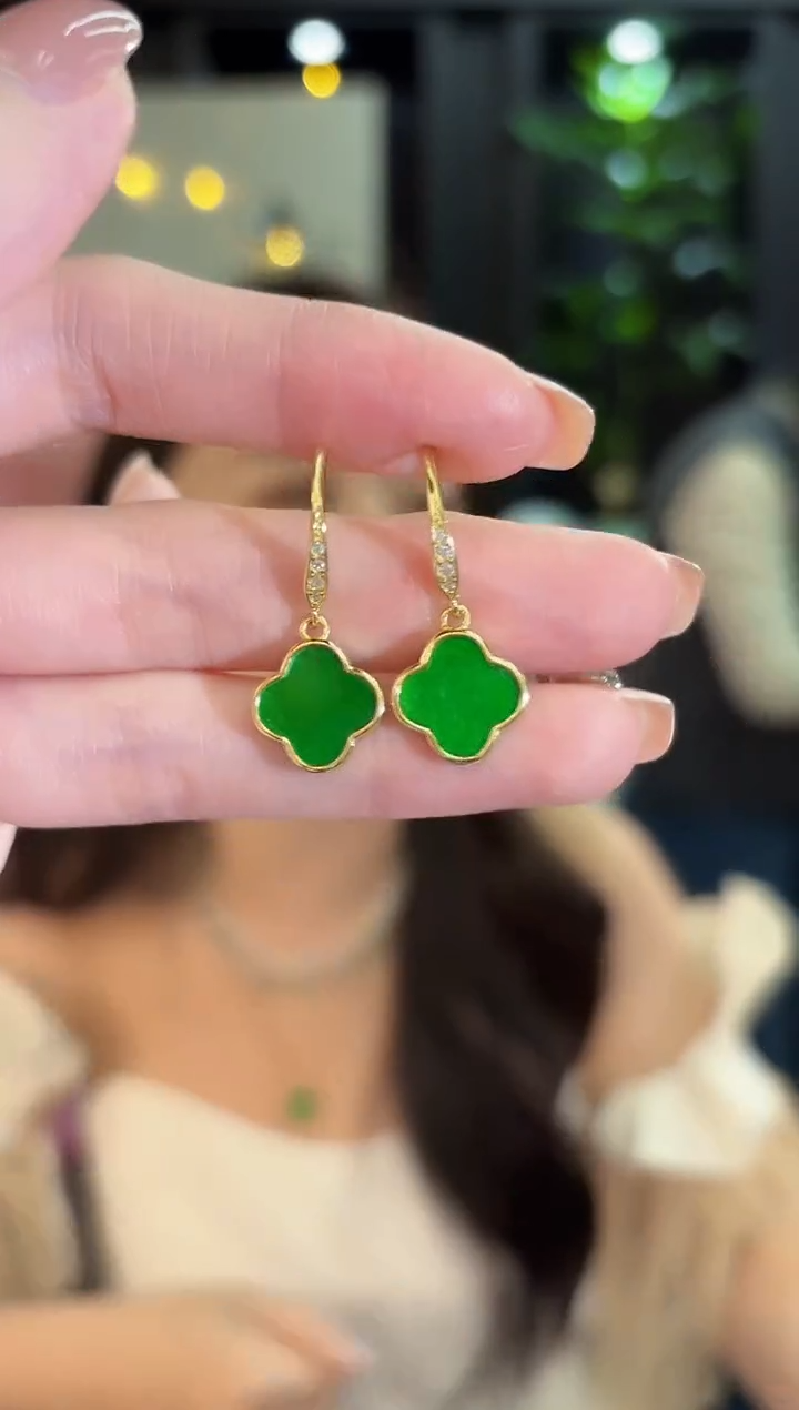 未镶嵌翡翠耳饰缅甸A货/多样性发货/一件