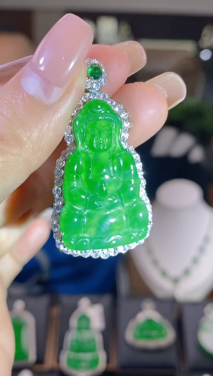 【闪购商品】翡翠吊坠(不含链)未镶嵌翡翠吊坠