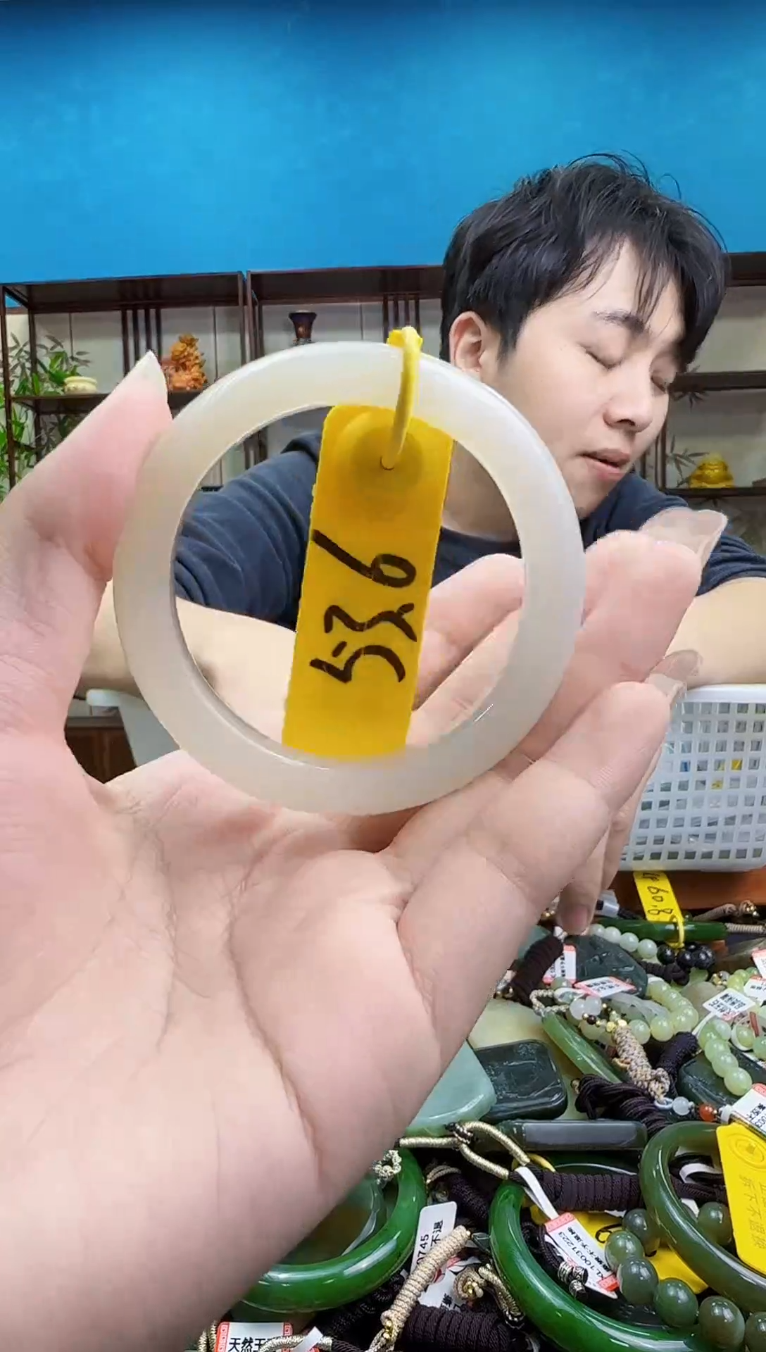 颈饰未镶嵌和田玉lf53.6