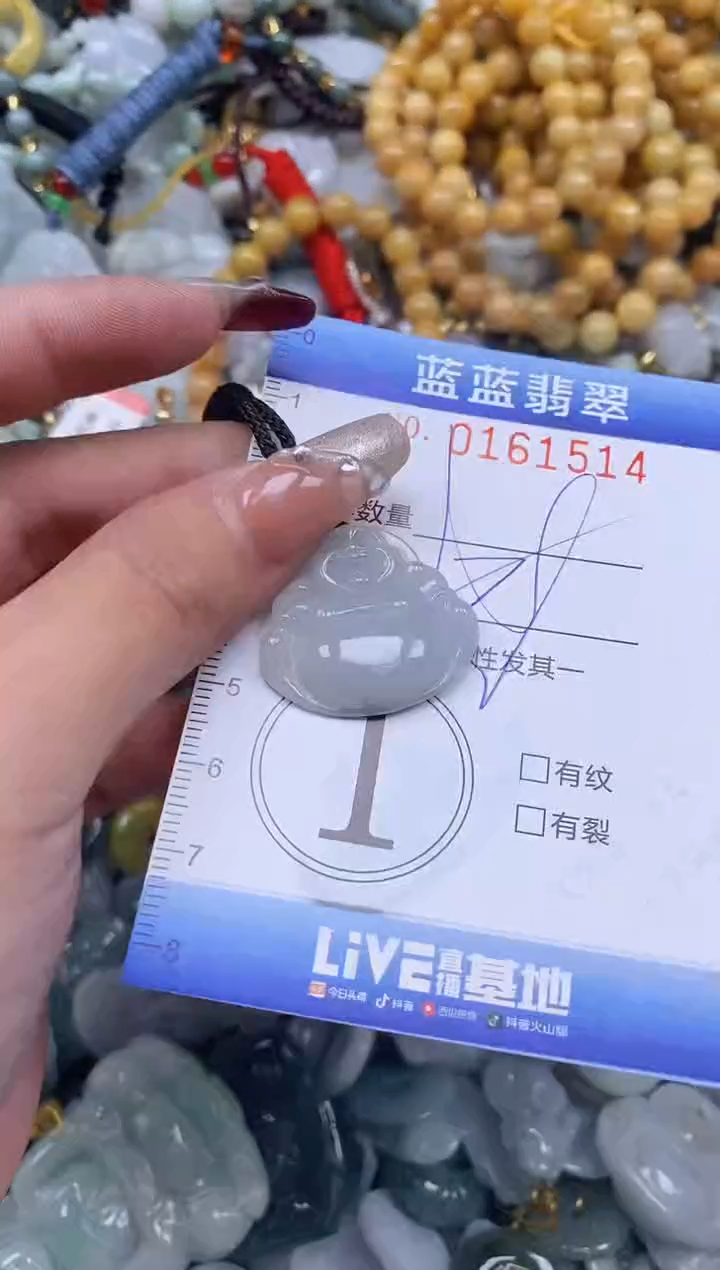 【闪购商品】翡翠颈饰未镶嵌闪购0161514多样性发其一
