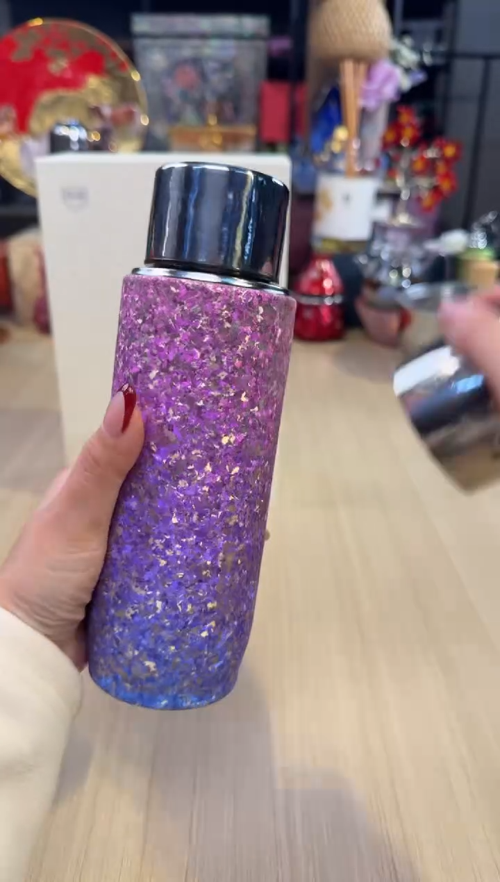 91雅韵磁吸钛杯-渐变紫