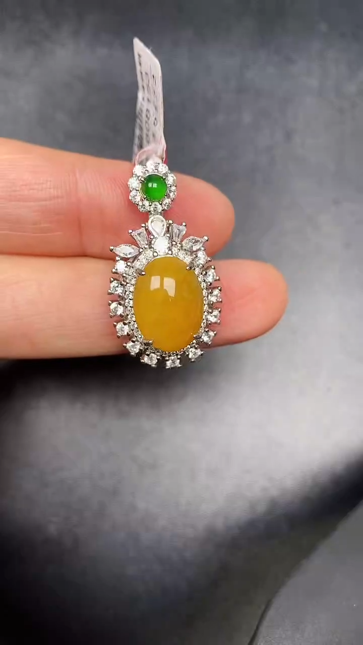 银S925镶嵌戒指翡翠1000