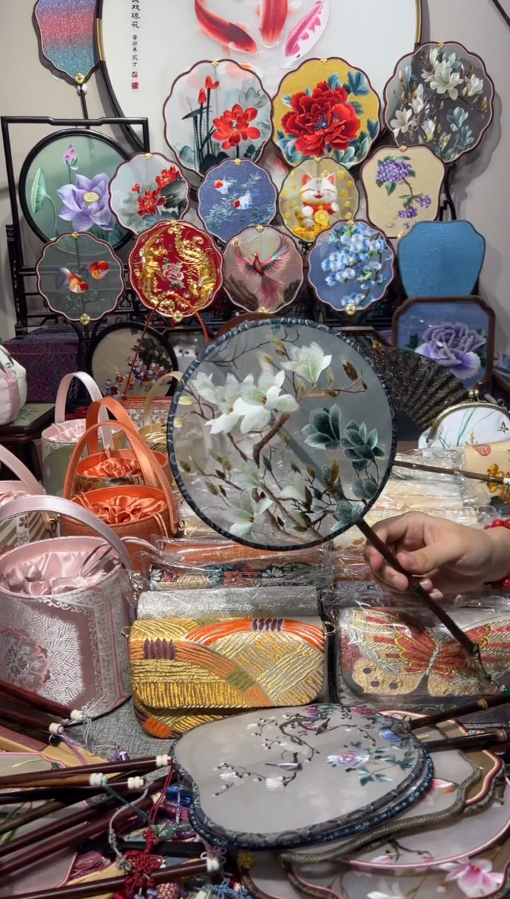 刺绣纯手工苏绣艺术品