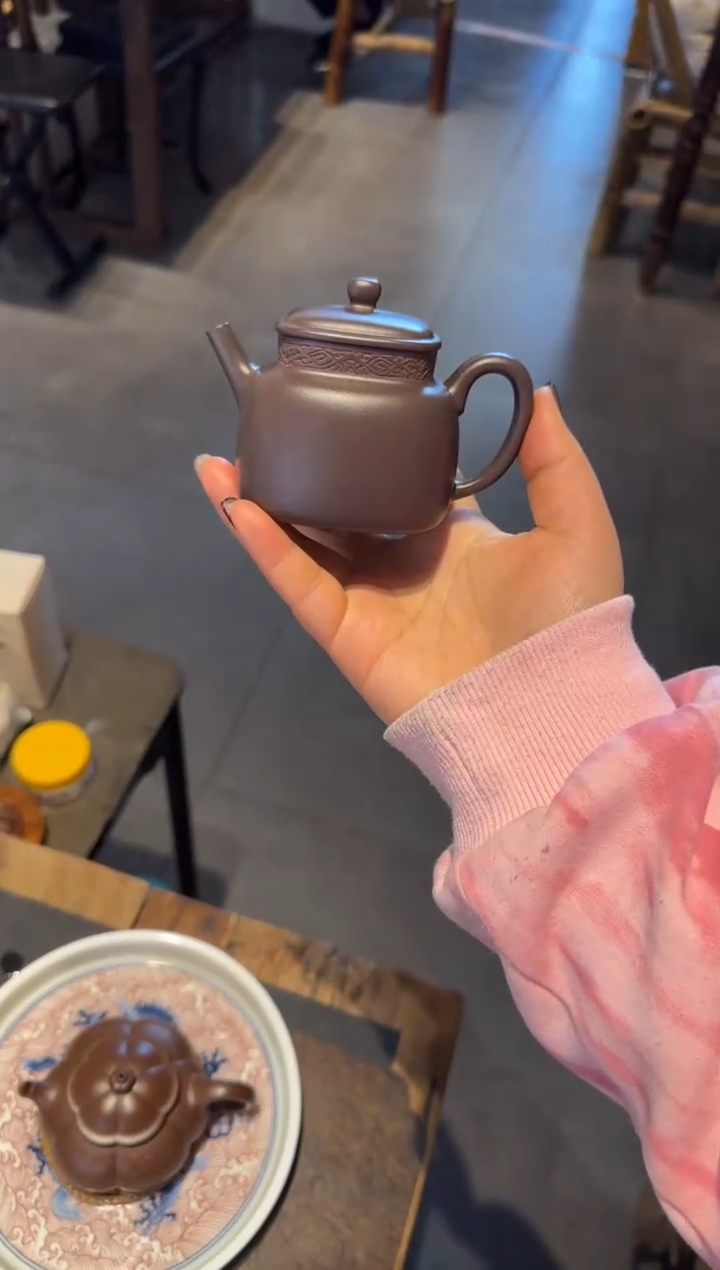 【闪购商品】紫砂茶壶四方言心