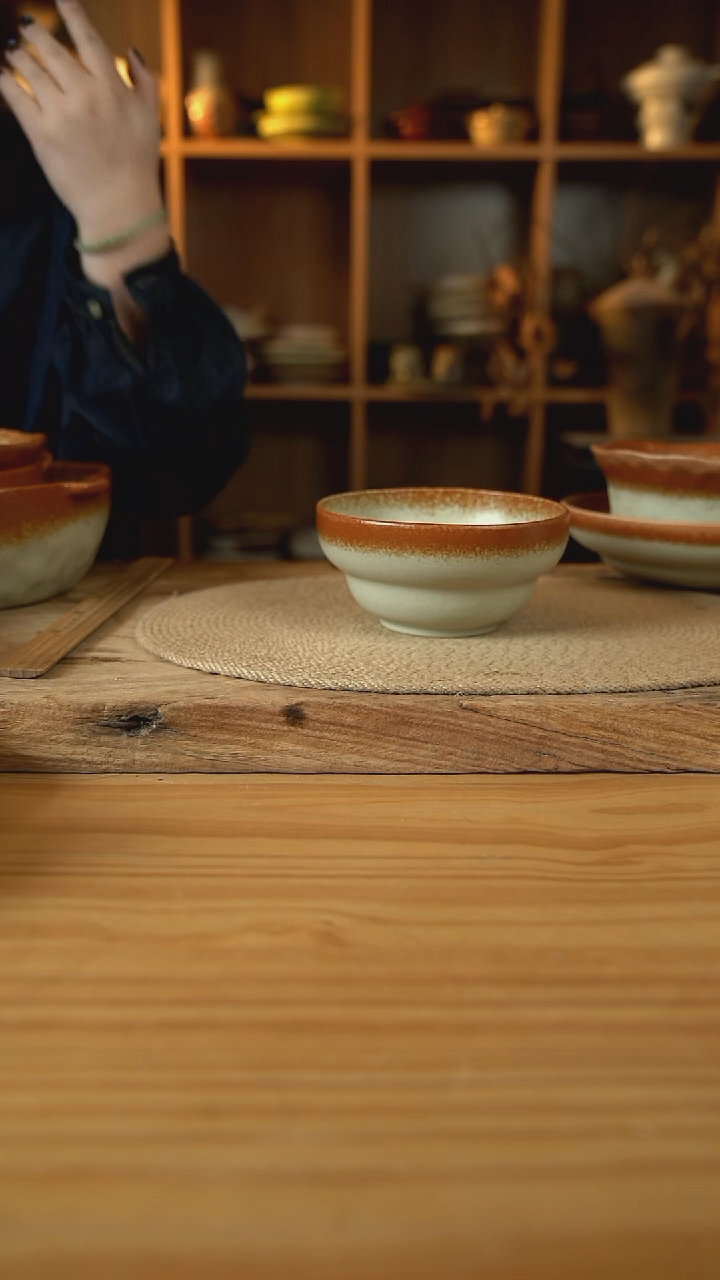 暖阳系列的6英寸葫芦碗1个