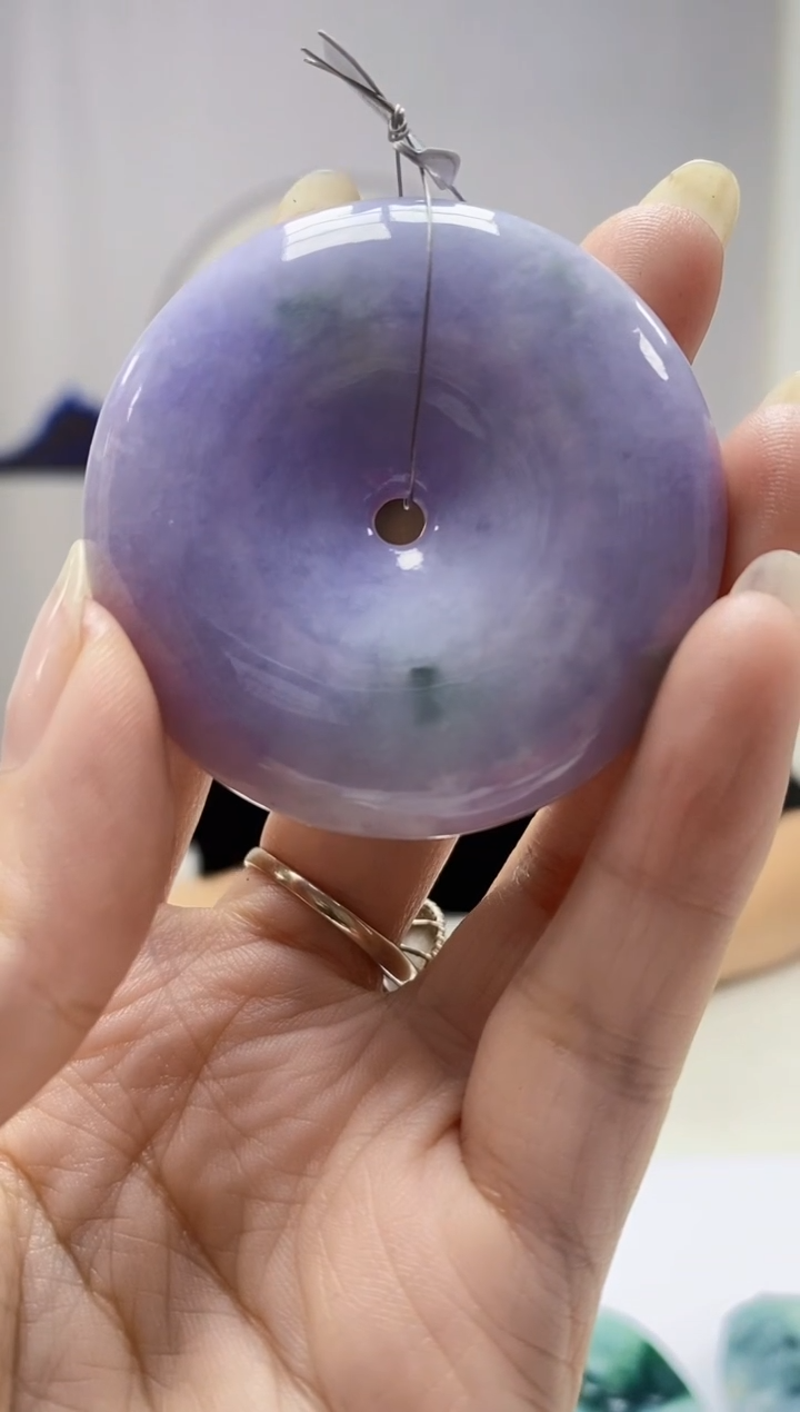 定制翡翠未镶嵌4688DD-毛货挂件39