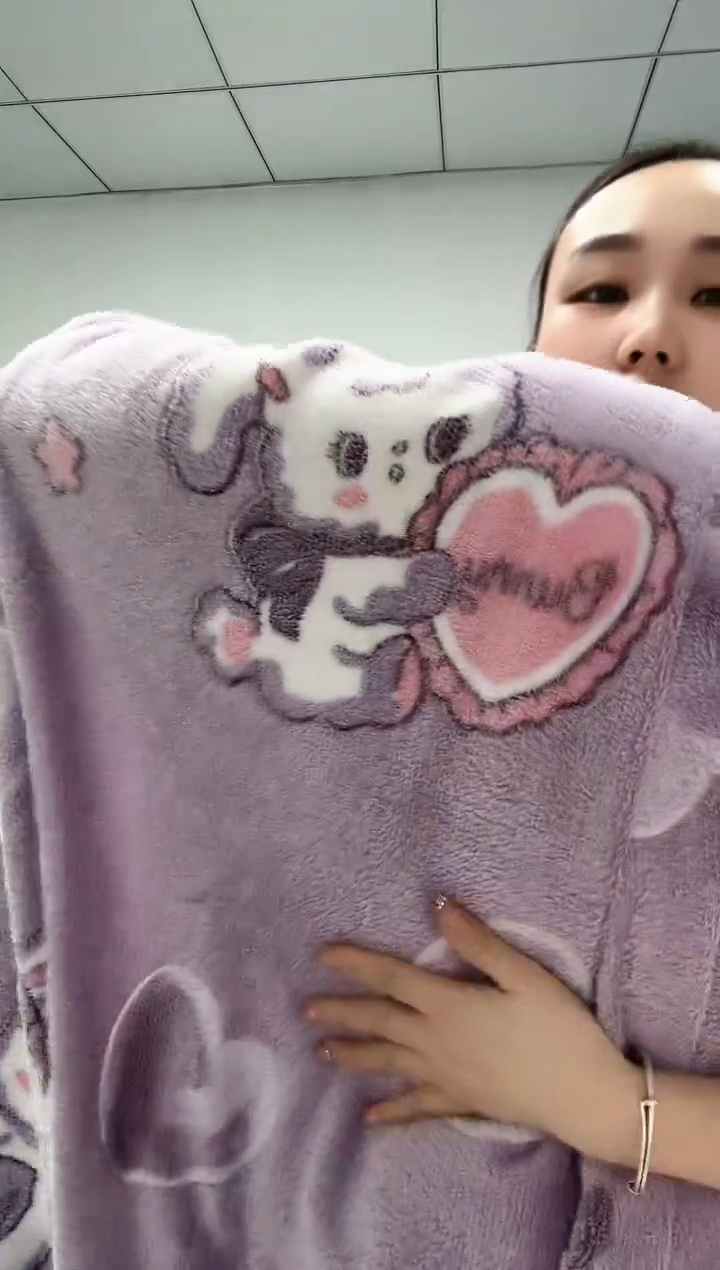 法兰绒2.3x2.5左右已主播介绍为准