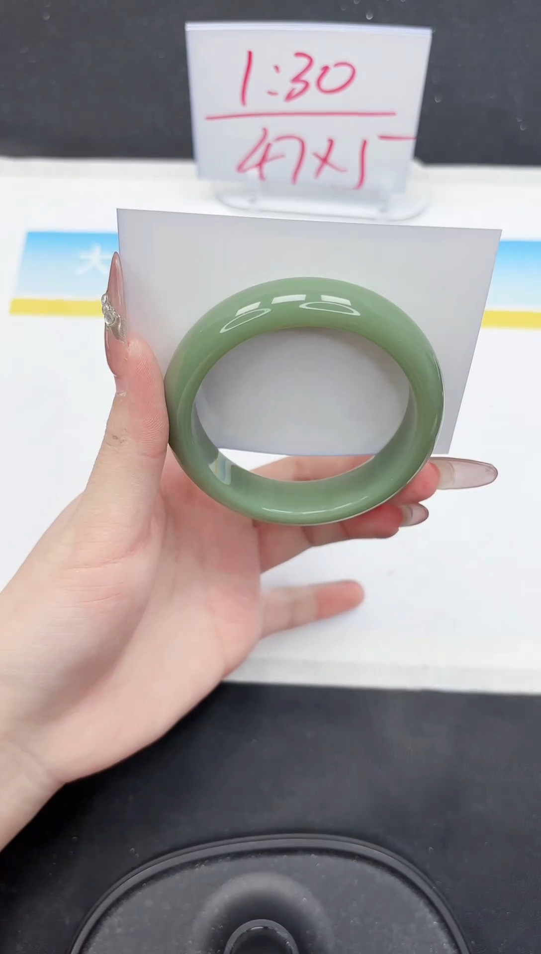 【闪购商品】石英质玉手镯未镶嵌A116-60