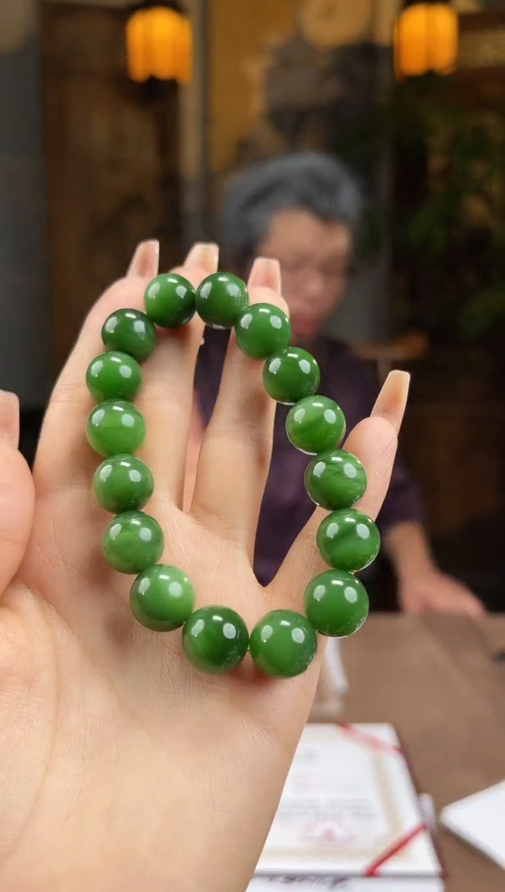 和田玉未镶嵌颈饰S725