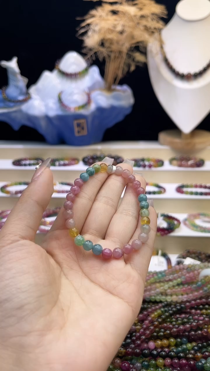 【闪购商品】碧玺/未镶嵌6mm+碧玺单圈多样性发货