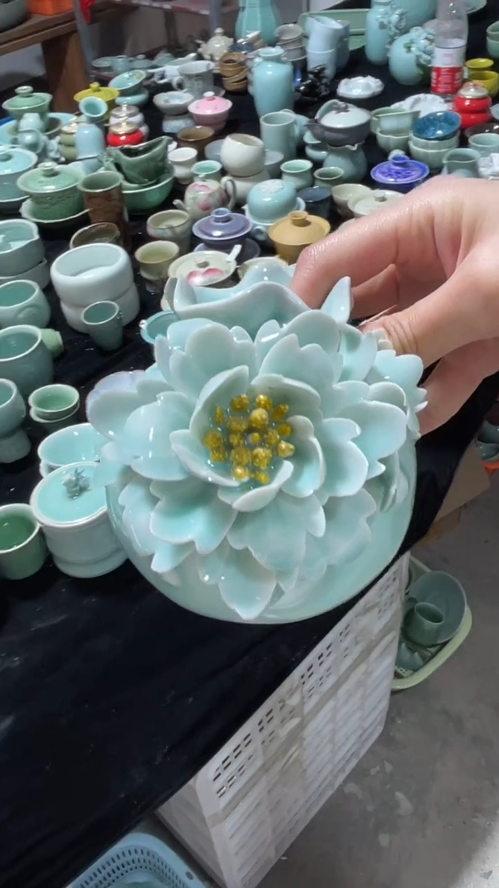 【闪购商品】纯手工 特价福利 微瑕 慧仙青瓷