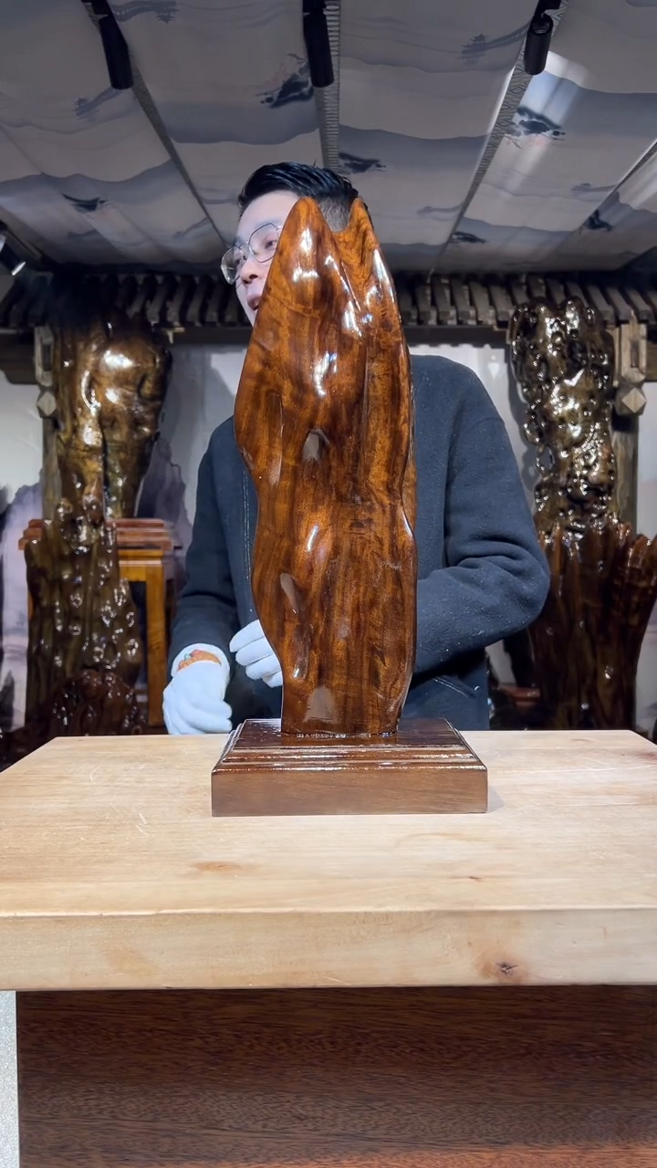 【闪购商品】金丝楠金丝楠小叶桢楠摆件47-20-14