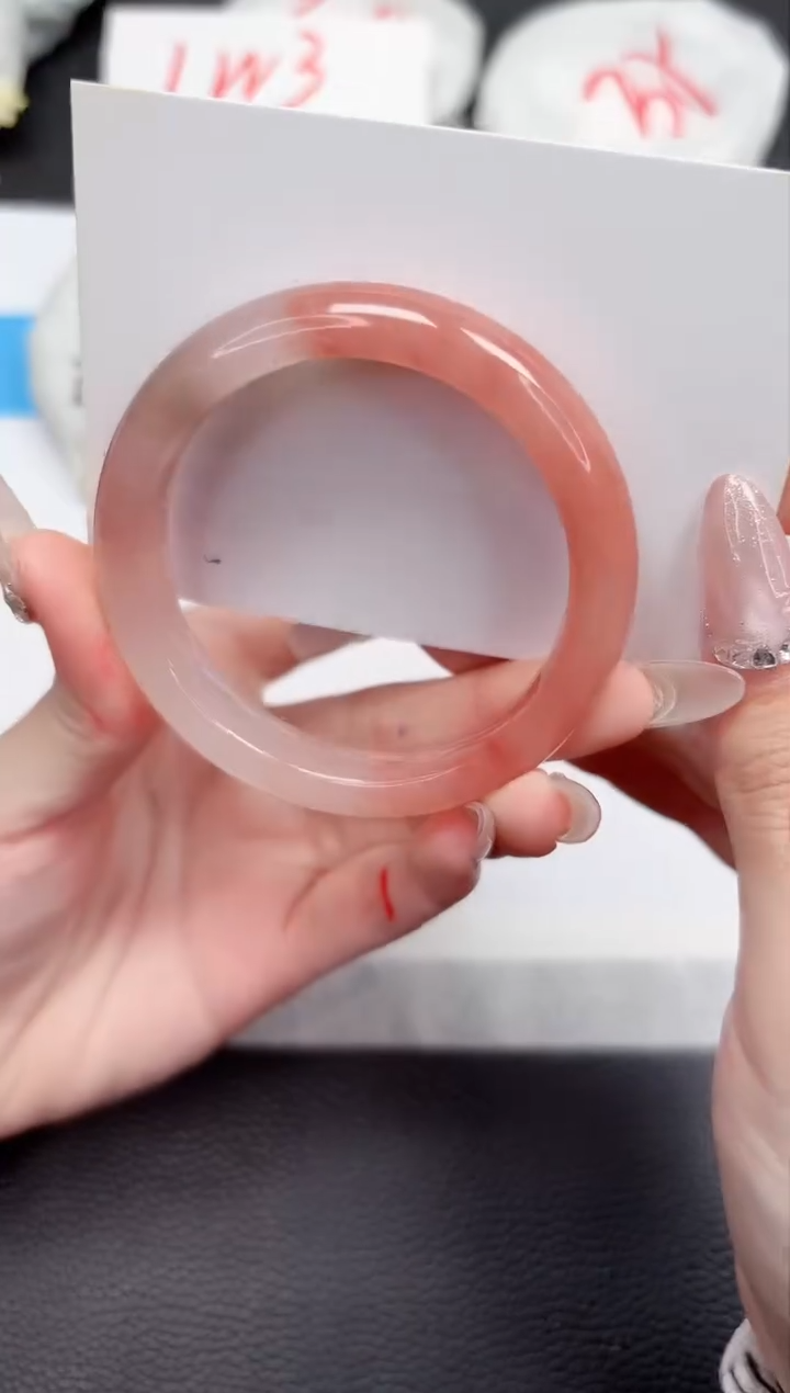 【闪购商品】石英质玉手镯未镶嵌765-52.5