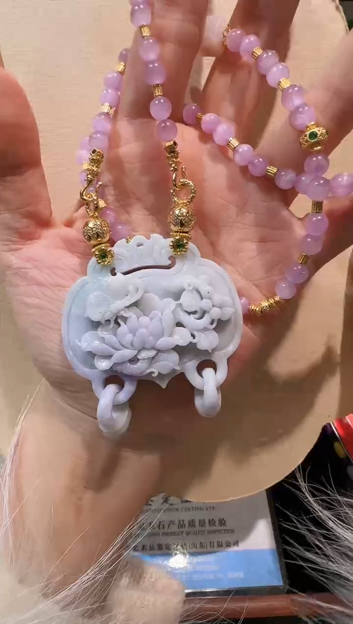 【闪购商品】翡翠颈饰未镶嵌国风