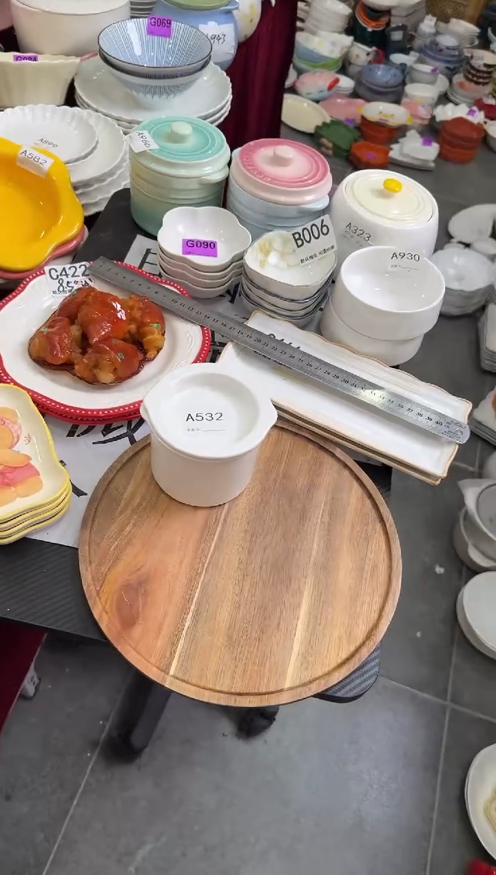 摆件陶A532-2 陶瓷餐具库存微瑕