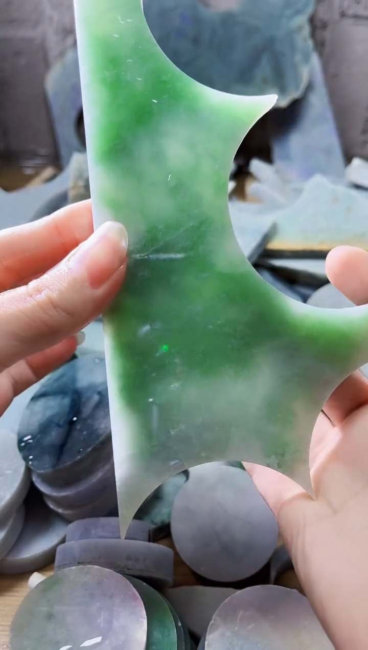 裸石翡翠天然翡翠A货139