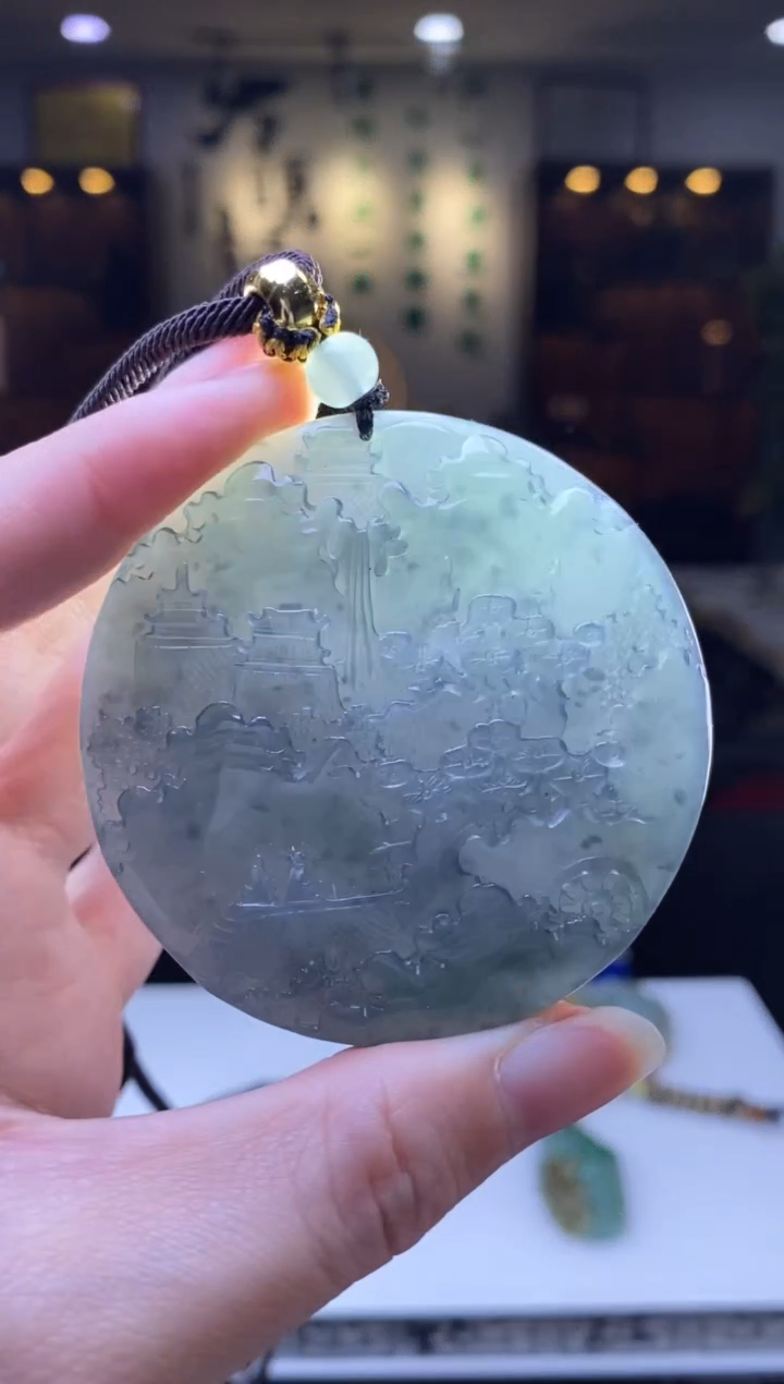 【闪购商品】翡翠颈饰未镶嵌B-@@JTZC0122045