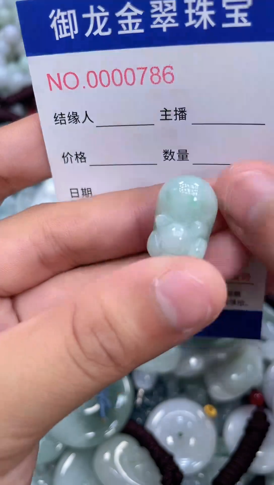 颈饰未镶嵌翡翠023