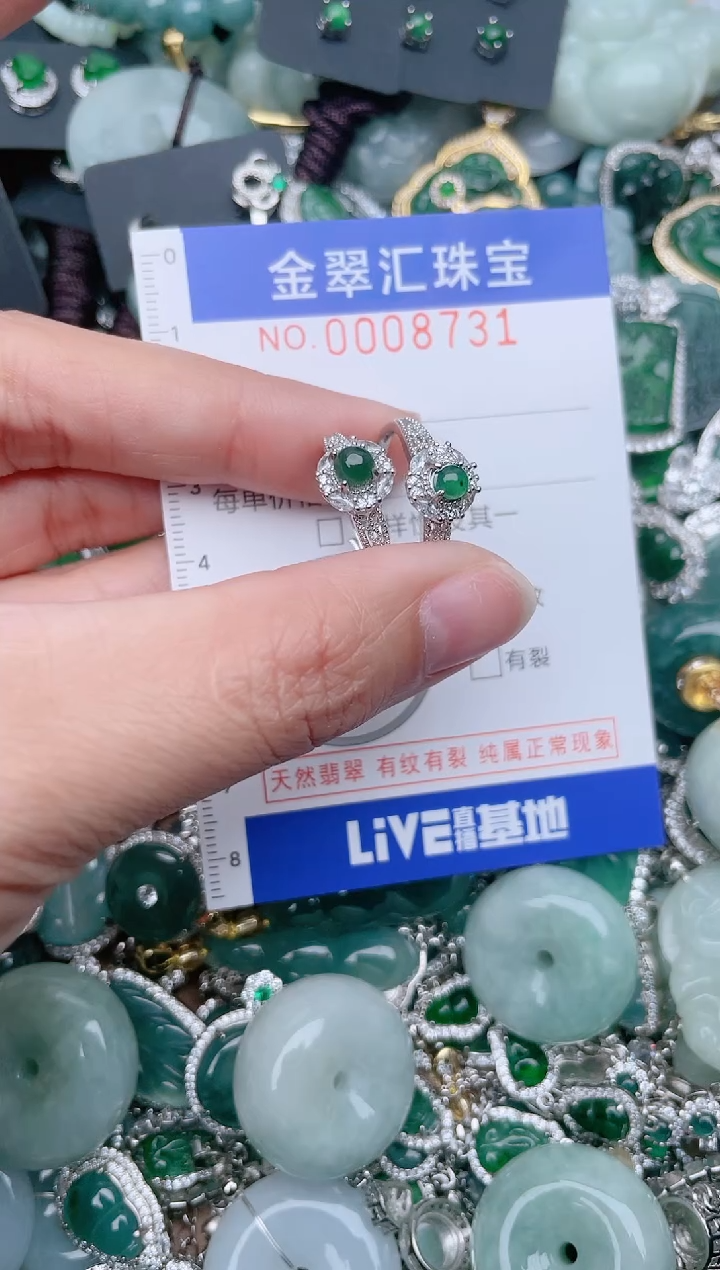 【闪购商品】翡翠颈饰未镶嵌8731.....1