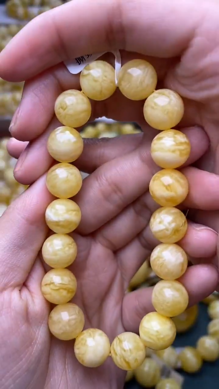 裸石蜜蜡未镶嵌蜜蜡.75 尺寸11mm