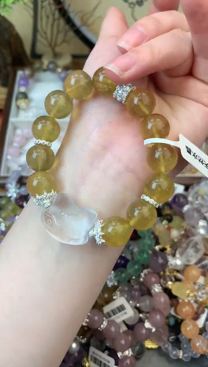 【闪购商品】萤石手链未镶嵌224手串