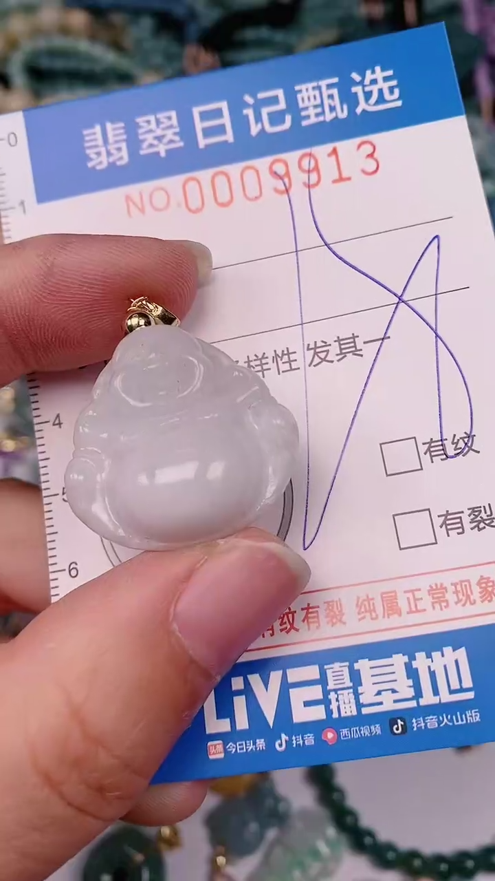 【闪购商品】翡翠颈饰未镶嵌00009913