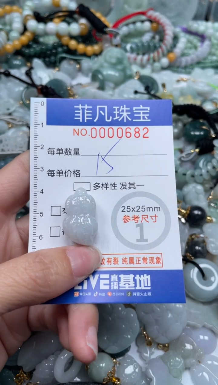 【闪购商品】翡翠颈饰未镶嵌00..0682