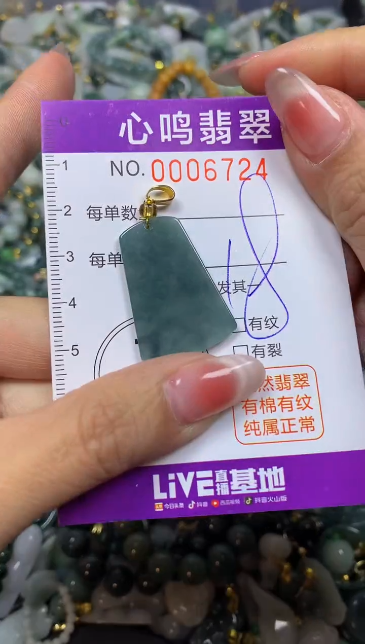 【闪购商品】翡翠颈饰未镶嵌闪购006724