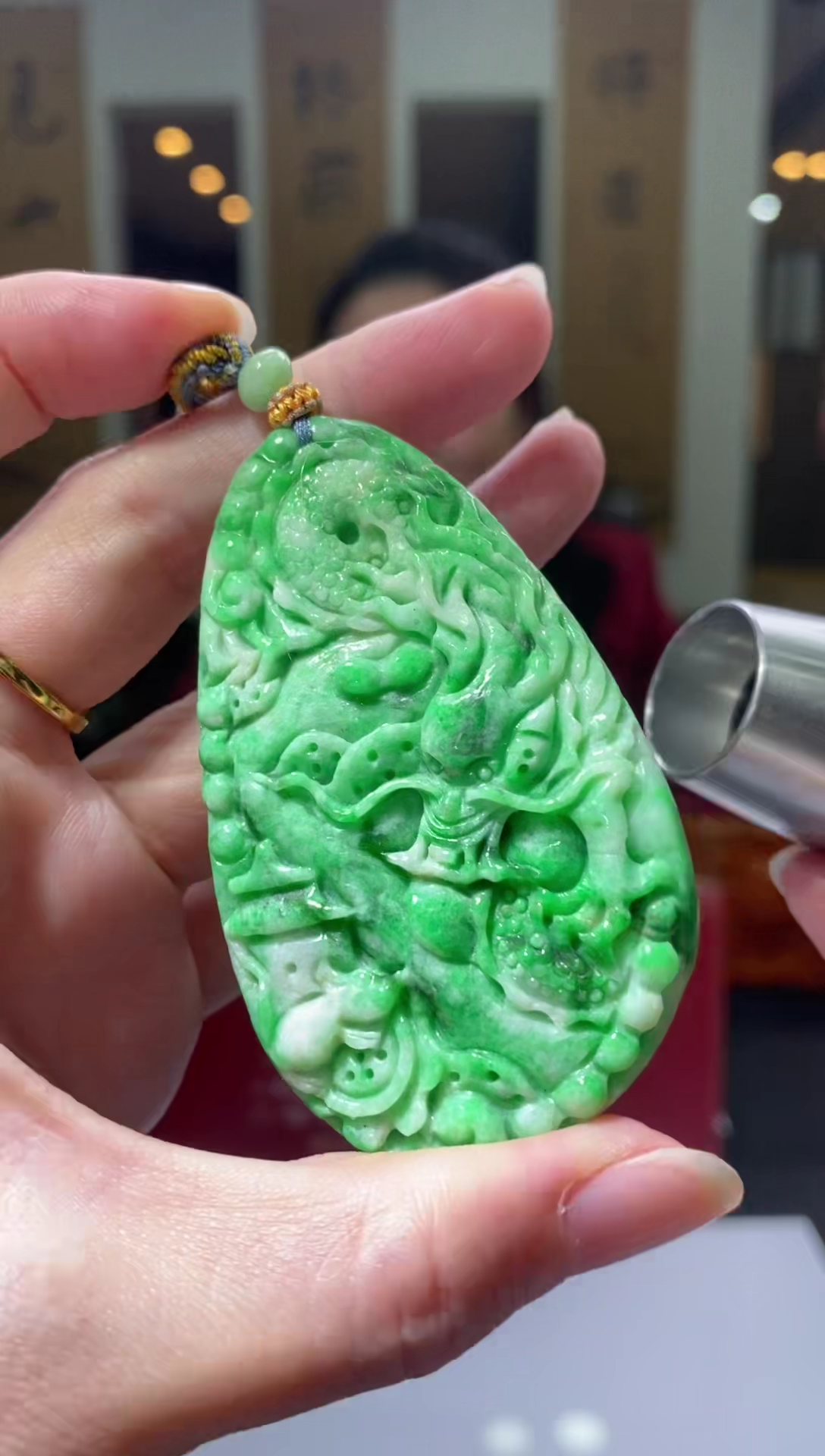 【闪购商品】翡翠颈饰未镶嵌B-@@YQYC01290072