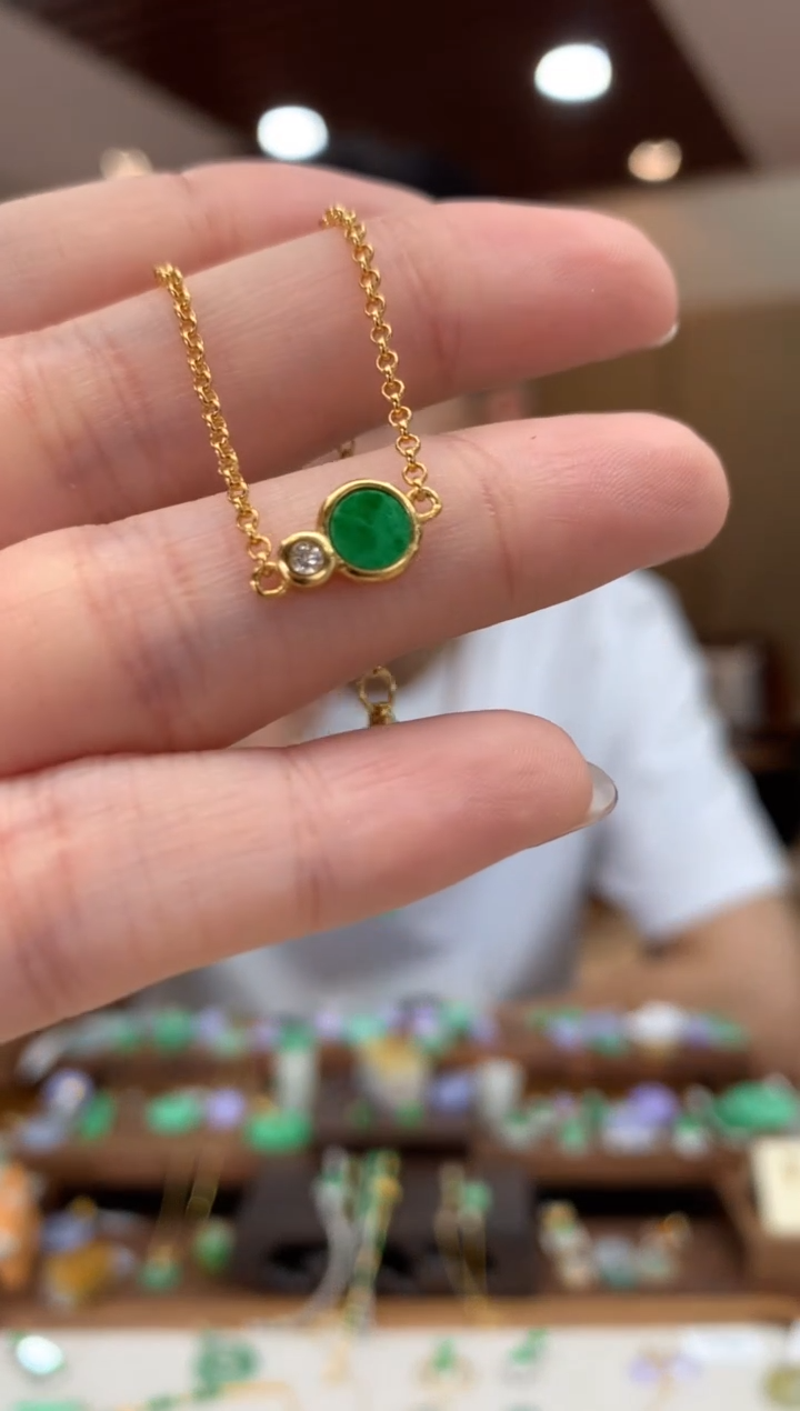 未镶嵌手链翡翠手链