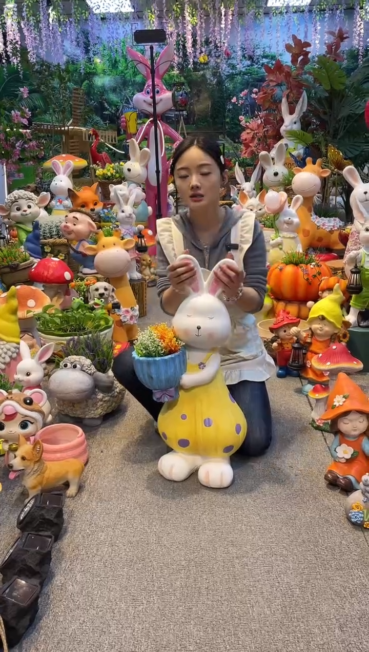 户外花园庭院花盆