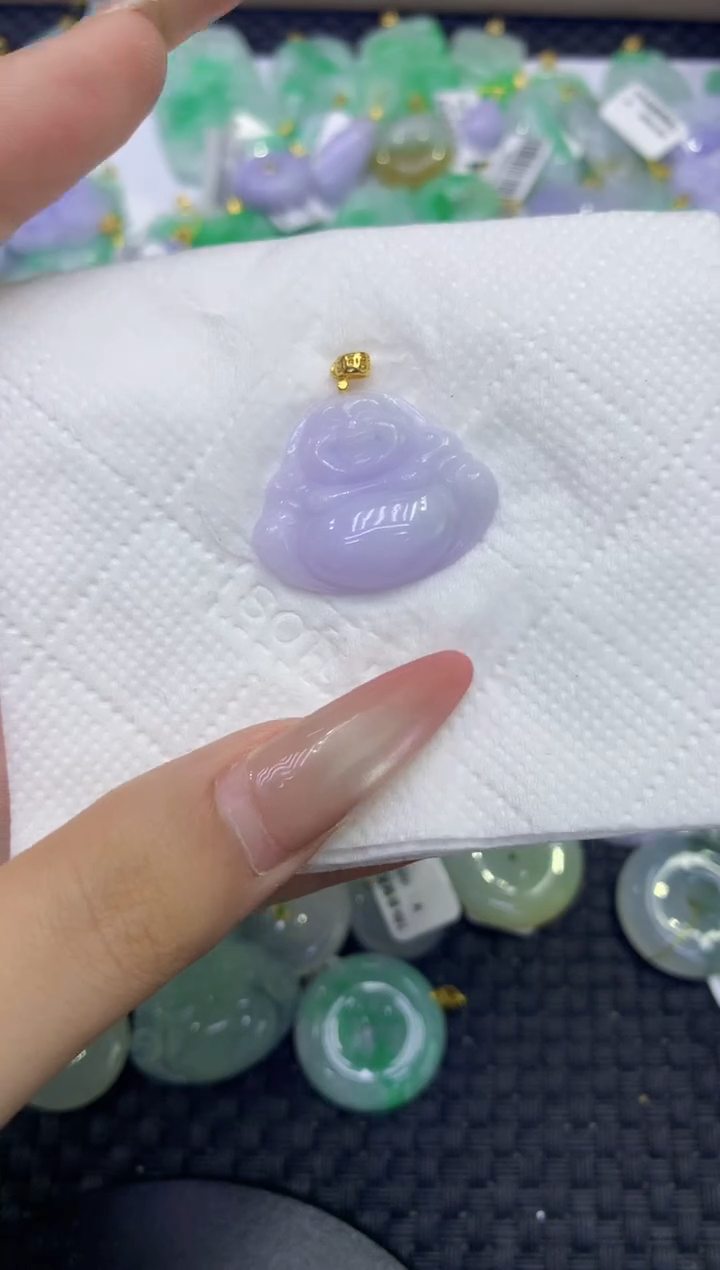 颈饰未镶嵌翡翠天然缅甸A货翡翠