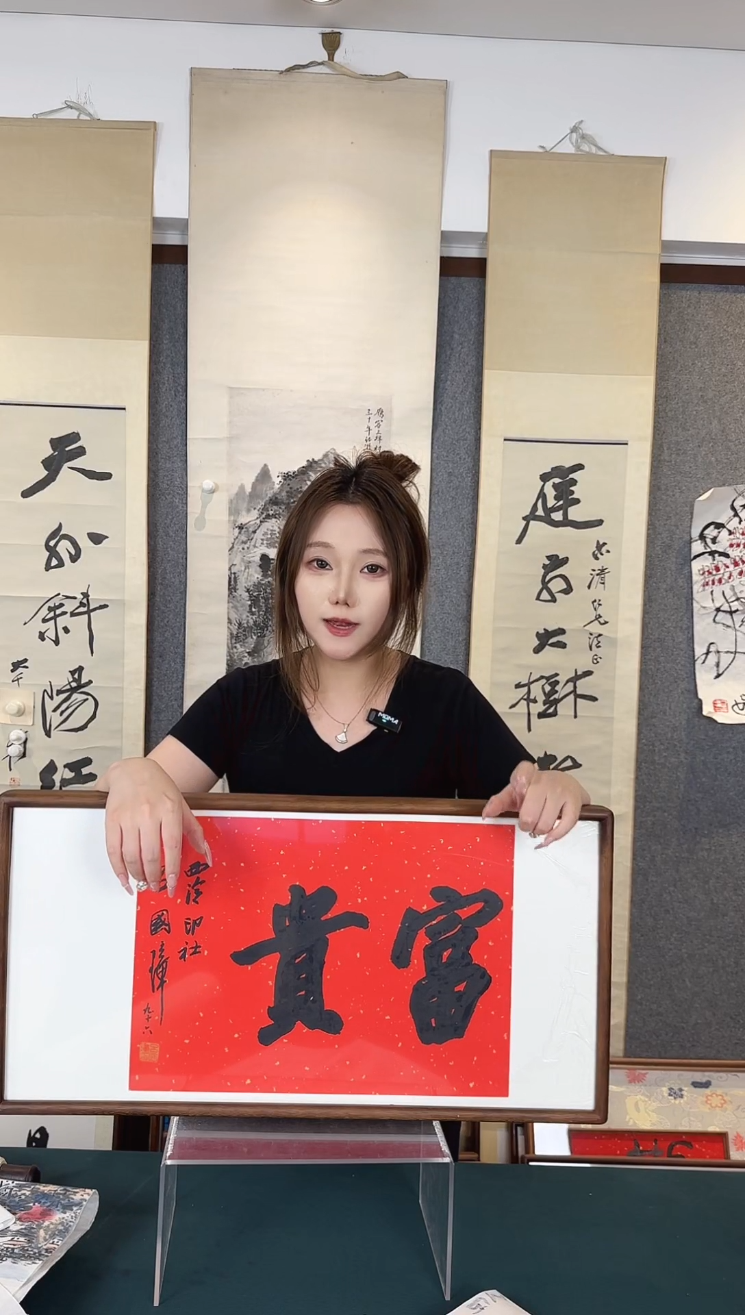 国画老师手绘作品