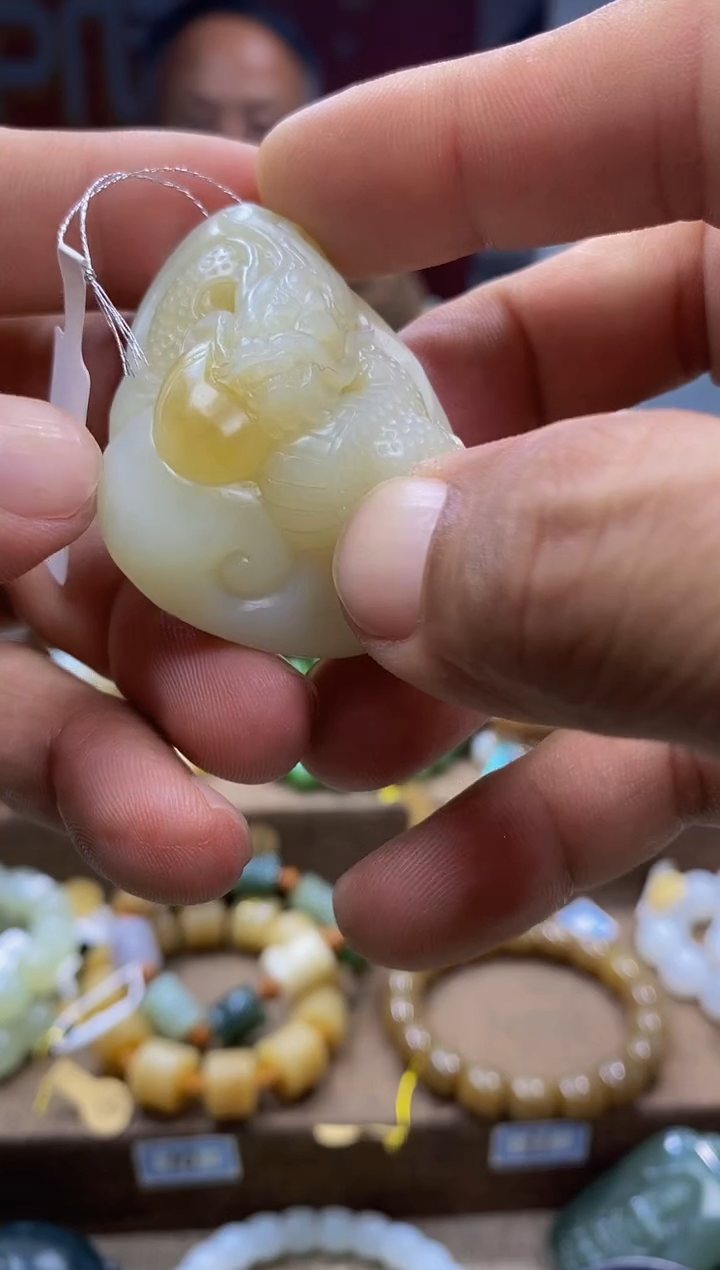 手链未镶嵌和田玉和田玉手串