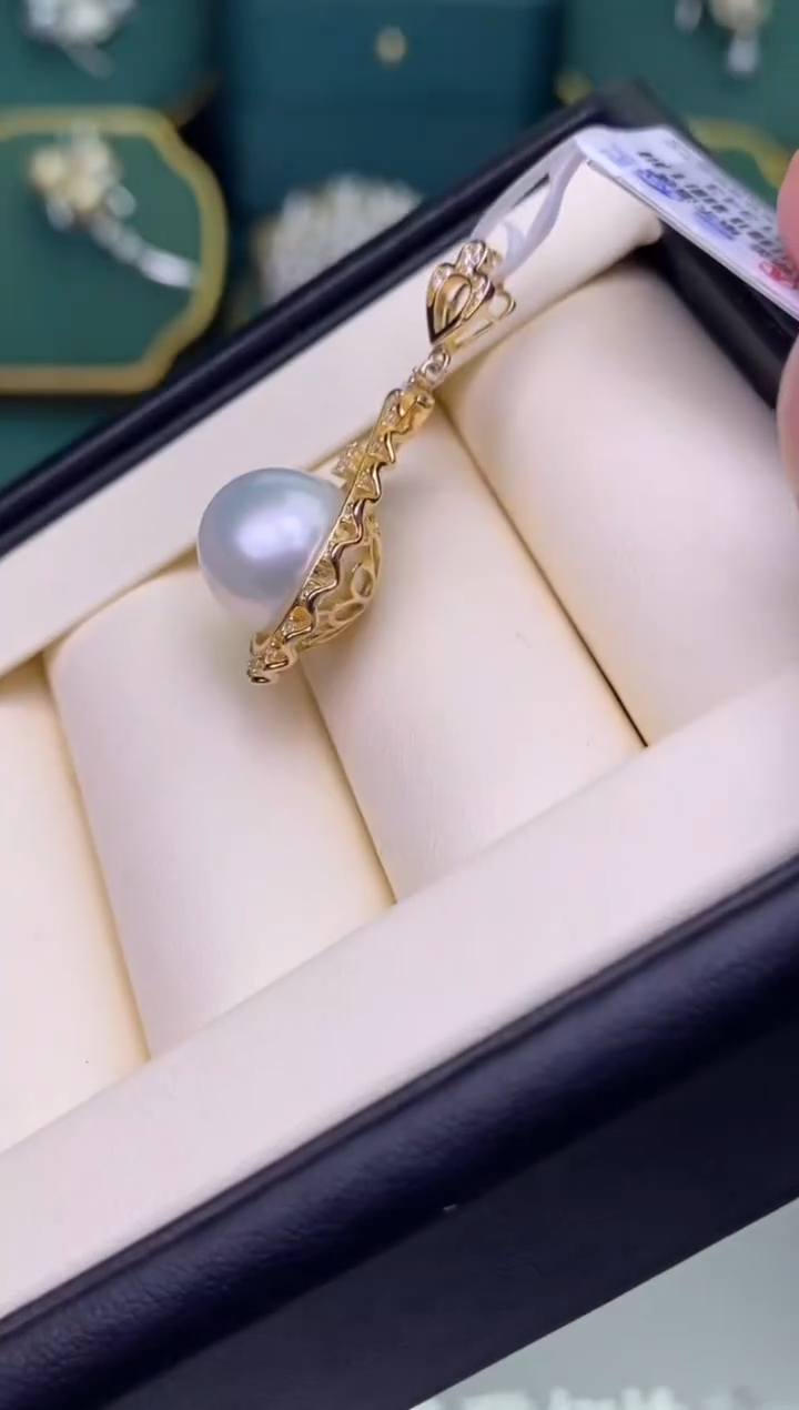 【闪购商品】海水珍珠颈饰银S925镶嵌1