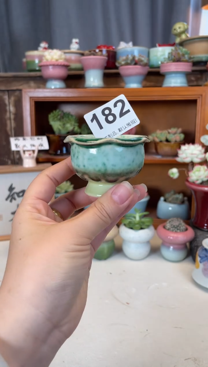 瓷片182知木小芳你花盆