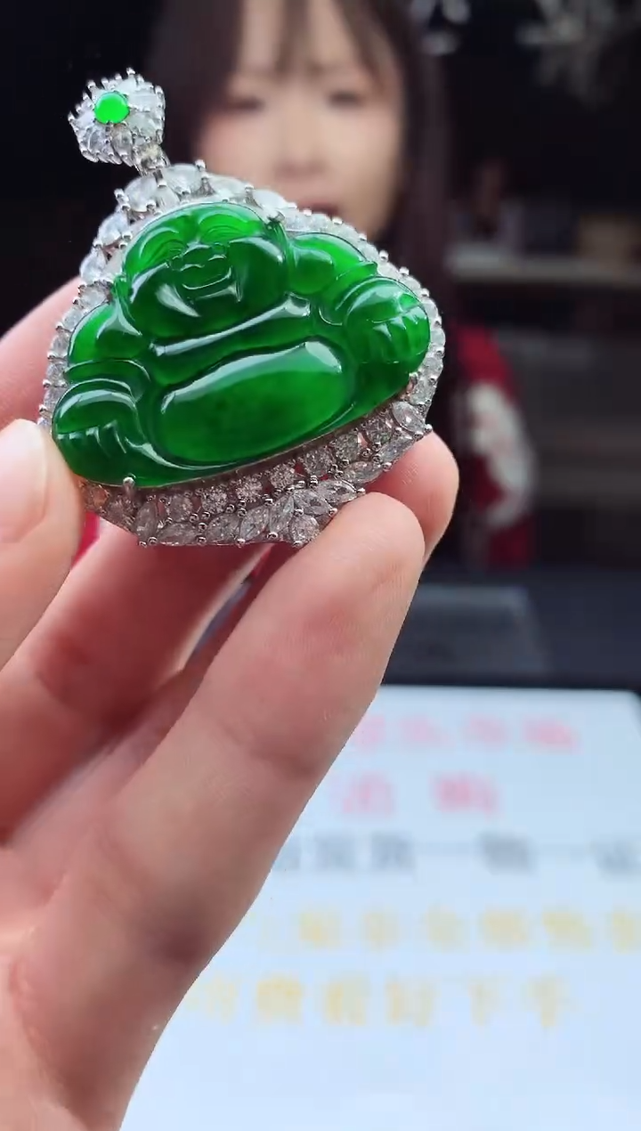 未镶嵌定制翡翠天然A货翡翠拍一发一