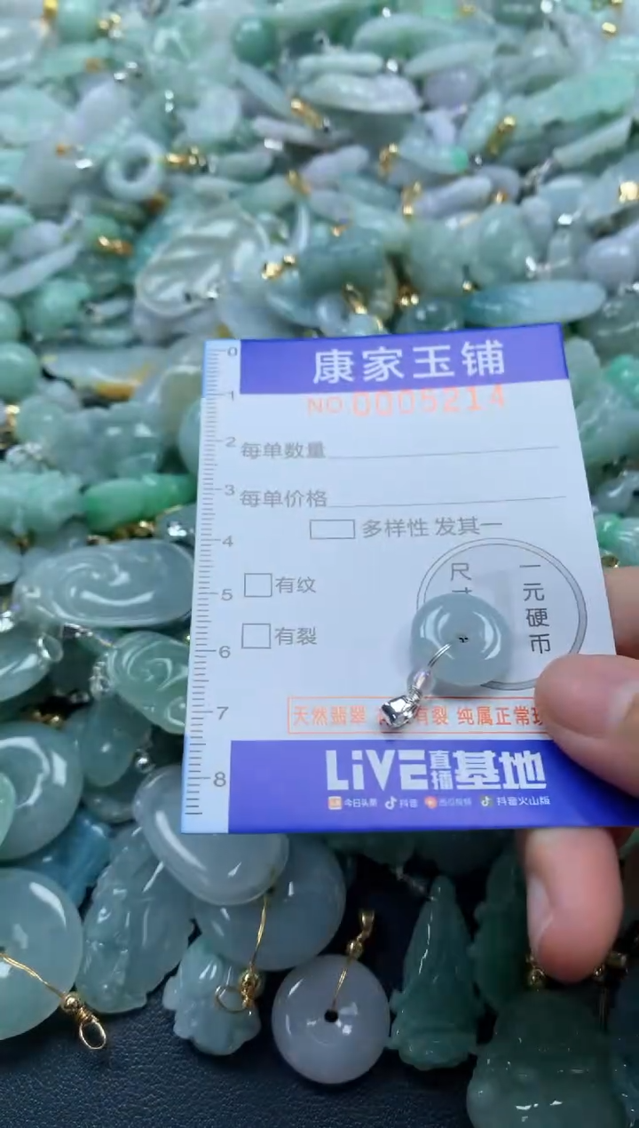 颈饰未镶嵌翡翠5214