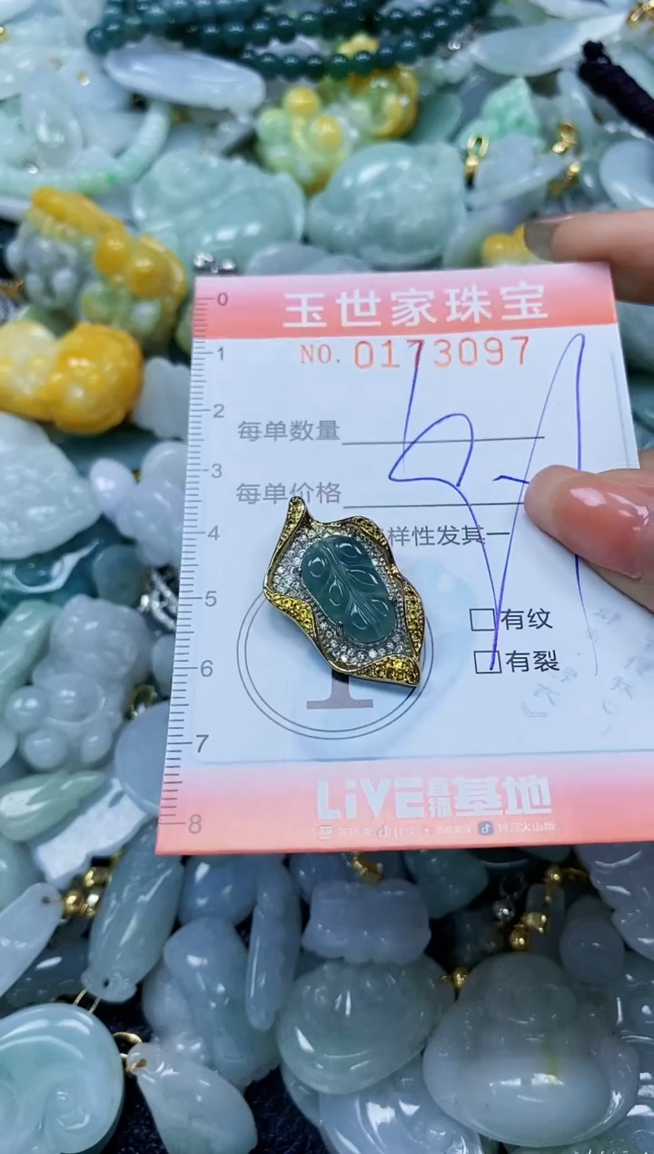 【闪购商品】翡翠颈饰未镶嵌闪购0173097