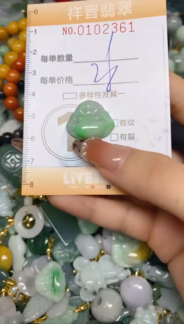 【闪购商品】翡翠颈饰未镶嵌闪购0102361