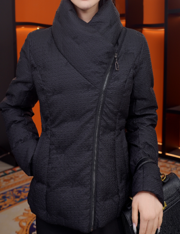 【极寒系列】2025冬季新款石墨灰羽绒服洋气时尚保暖外套YRF5133