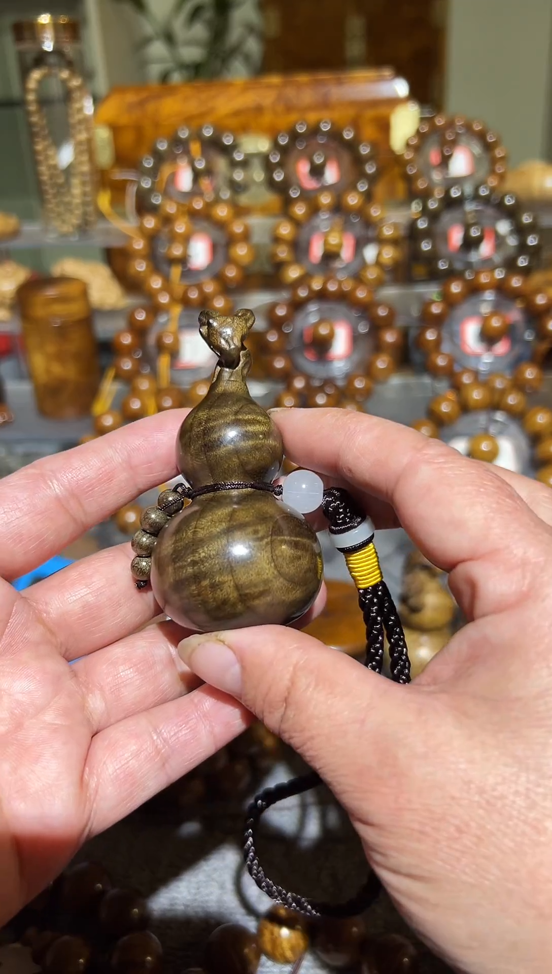 【闪购商品】阴沉木把件阴沉木葫芦