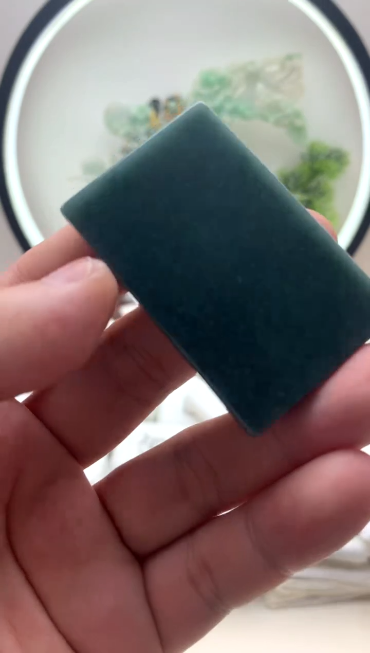 颈饰未镶嵌翡翠无事牌