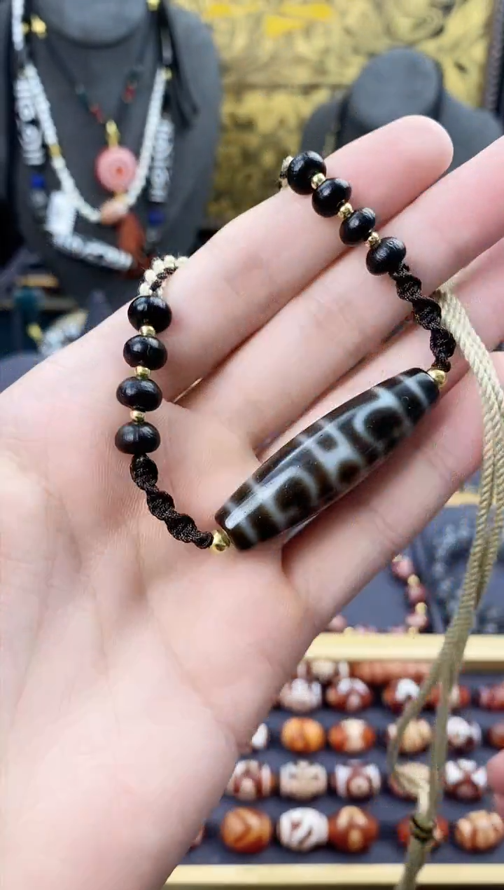 【闪购商品】玛瑙/玉髓颈饰未镶嵌天缘莲师法帽锁骨链