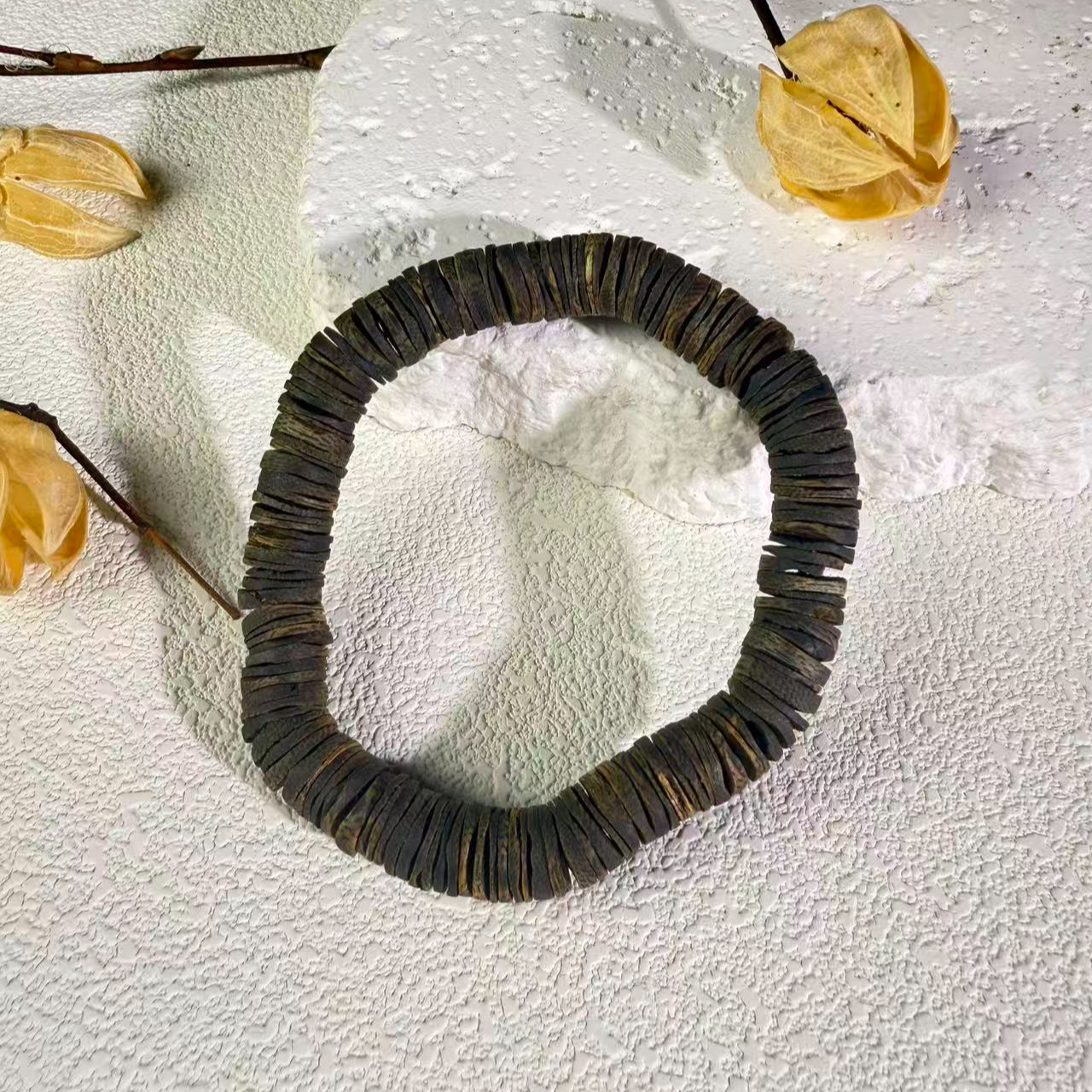 沉香云芝森海南天然紫棋沉水药片单圈 多样发其一 